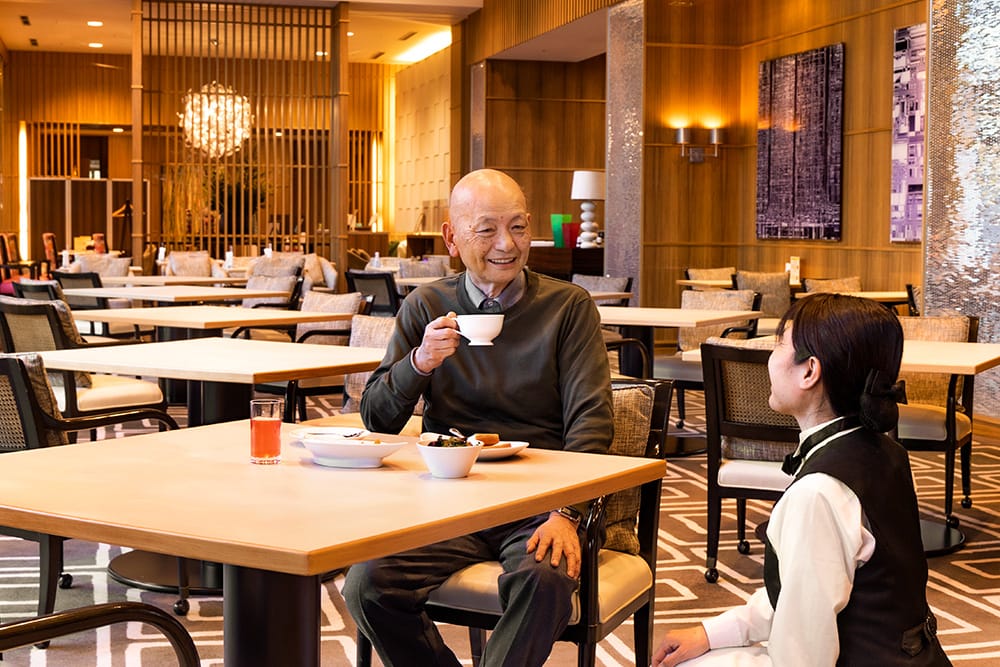 サンシティを選んだ理由～食事編～ 入居の決め手となったのはバラエティ豊かな美味しい食事